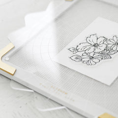 Stampwheel 2.0 - Radial Grid Flip Plate