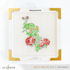 Stampwheel 2.0 - Radial Grid Flip Plate