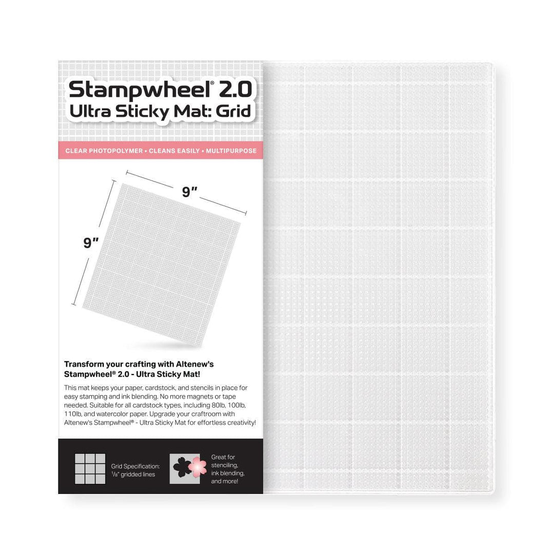 Stampwheel 2.0 - Ultra Sticky Mat: Grid