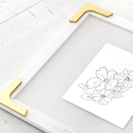 Stampwheel 2.0 - Ultra Sticky Mat: Grid