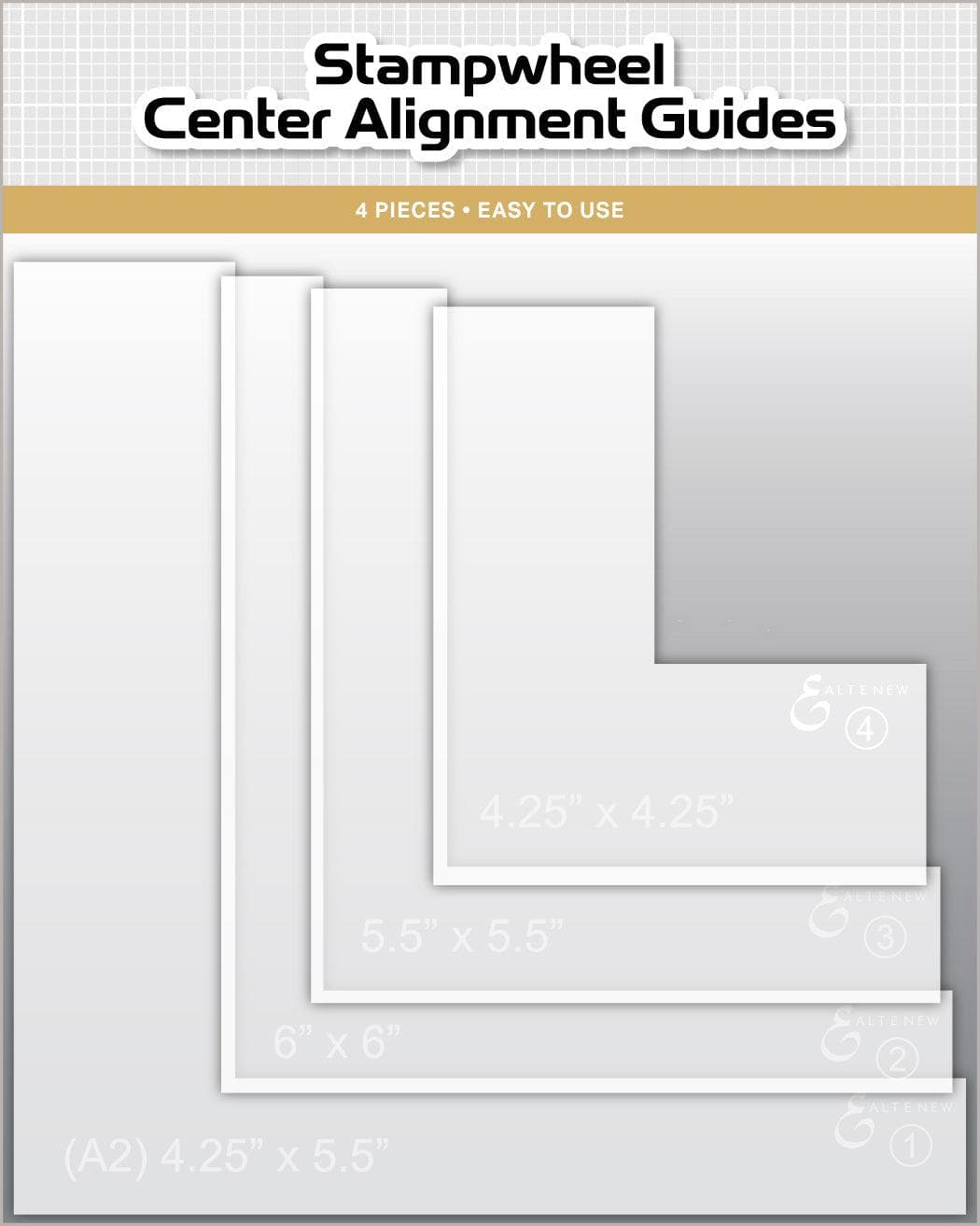 EXP Factors Stencil Stampwheel - Center Alignment Guides