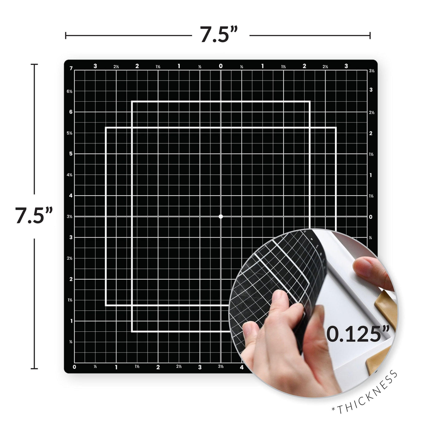 Stampwheel - SlimGrip Sticky Mat (Black)