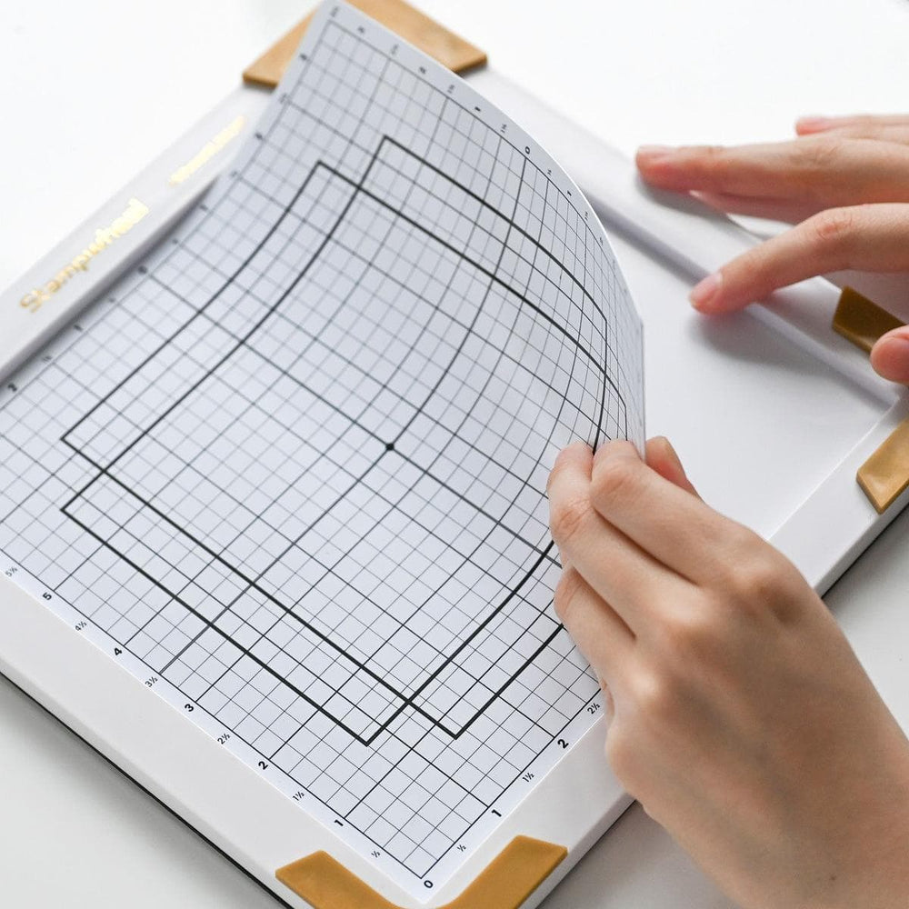 Stampwheel - SlimGrip Sticky Mat (White)