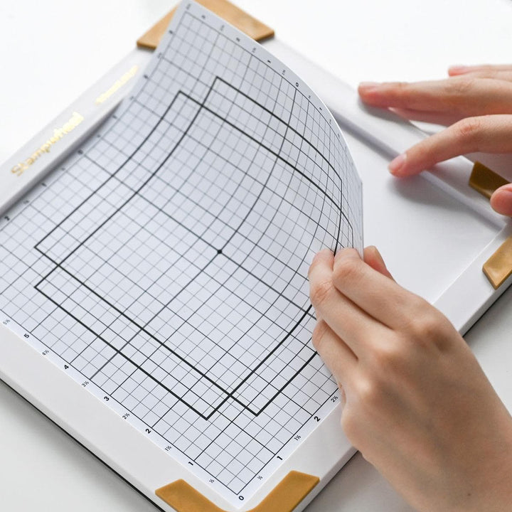 Stampwheel - SlimGrip Sticky Mat (White)