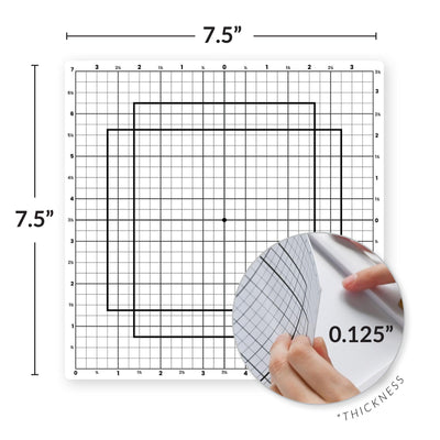 Stampwheel - SlimGrip Sticky Mat (White)