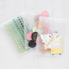 Storage Pockets: 4.5" x 6" (20 pieces/set)