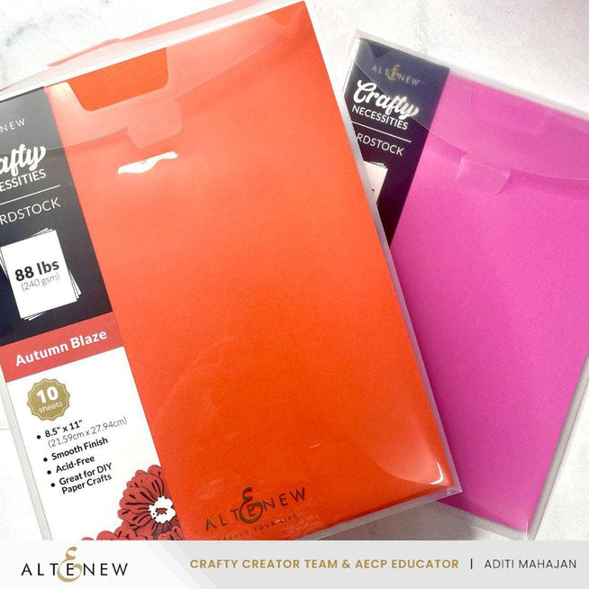 Set of 10 Altenew storage pockets measuring 9x11.5 inches, ideal for organizing tools and craft supplies.