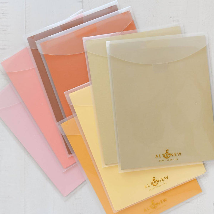Storage Pockets: 9" x 11.5" (20 pieces/set)