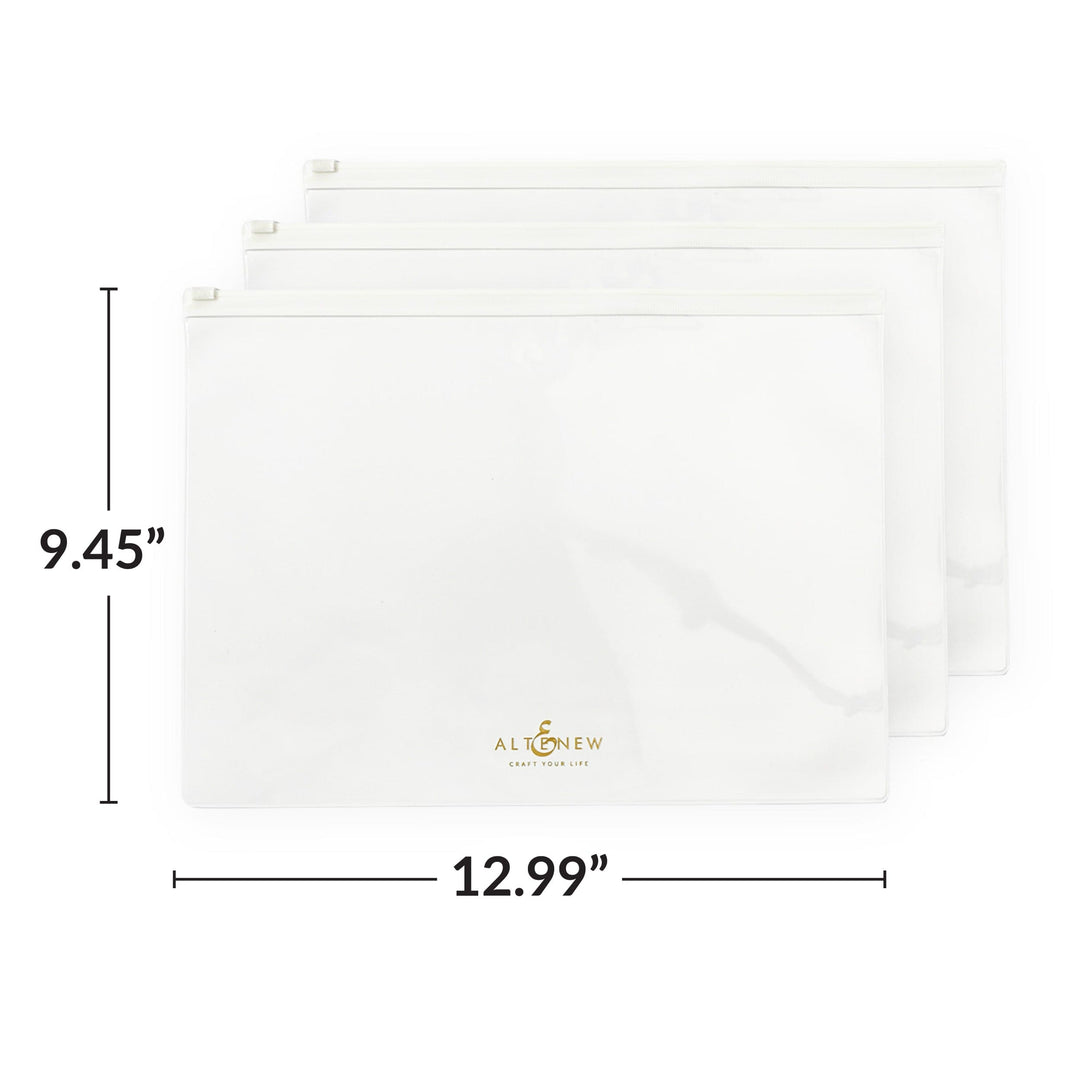 Zip 'n' Keep - White (3/pack)