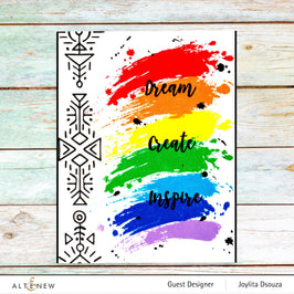 XF Tape Washi Tapes Aztec Art Border Washi Tape