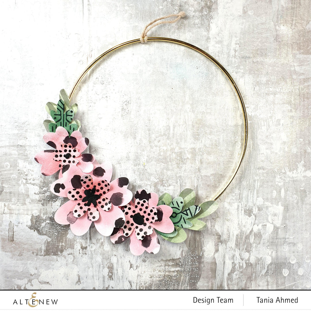 Aztec Art Border Washi Tape - Black & White Washi Tape | Altenew