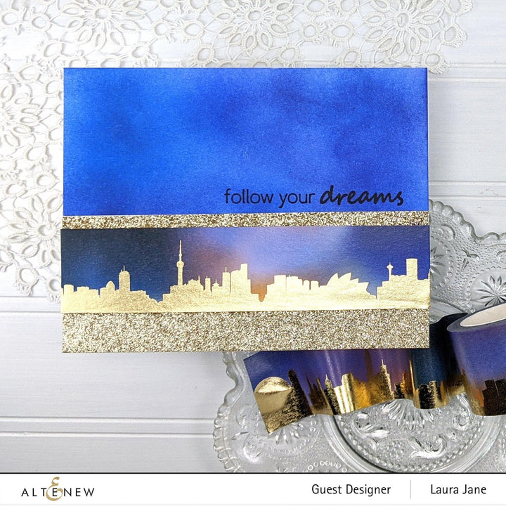 XF Tape Washi Tapes Evening Skyline Washi Tape