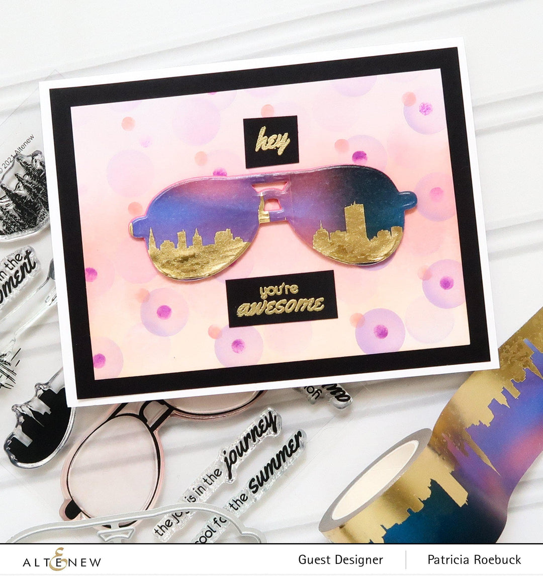 XF Tape Washi Tapes Evening Skyline Washi Tape