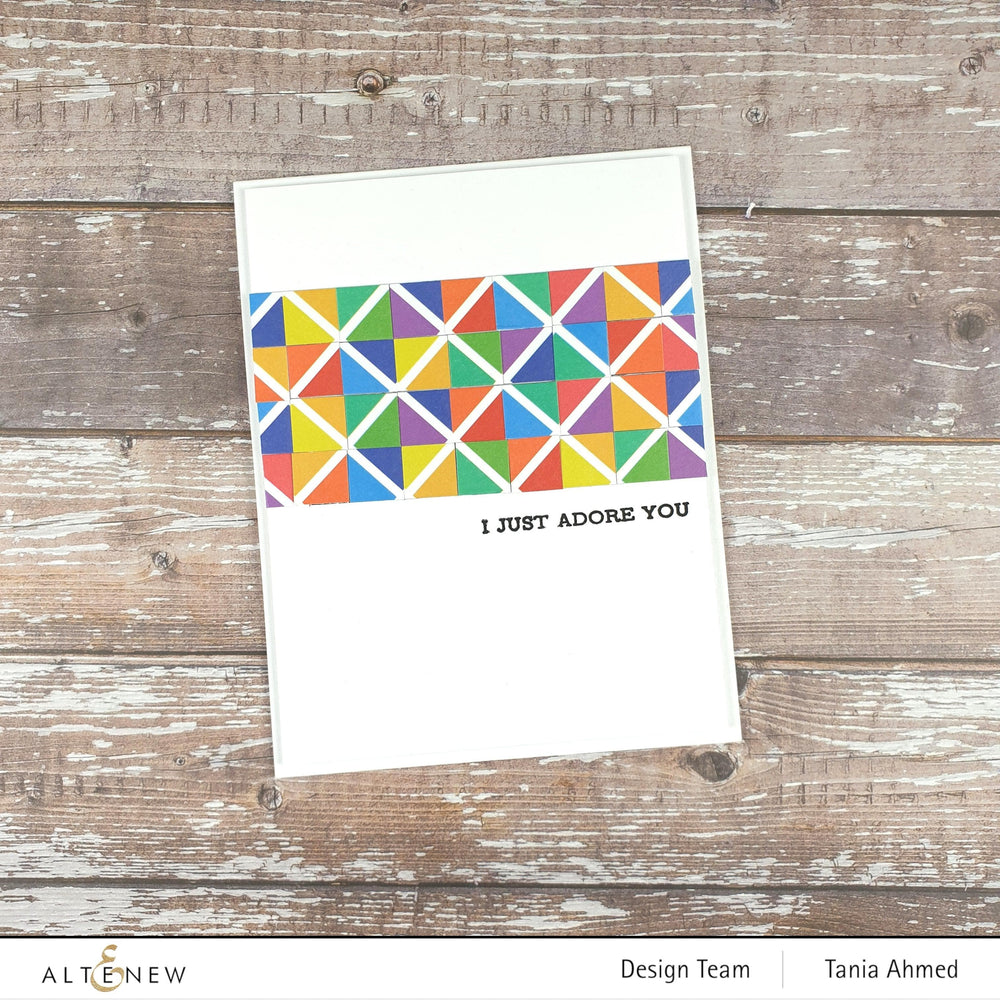 XF Tape Washi Tapes Geo Rainbow Wide Washi Tape