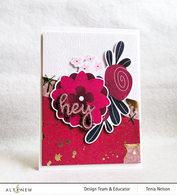 XF Tape Washi Tapes Gold Foil Paint Drip Washi Tape