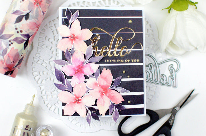 XF Tape Washi Tapes Gradient Lines Wide Washi Tape