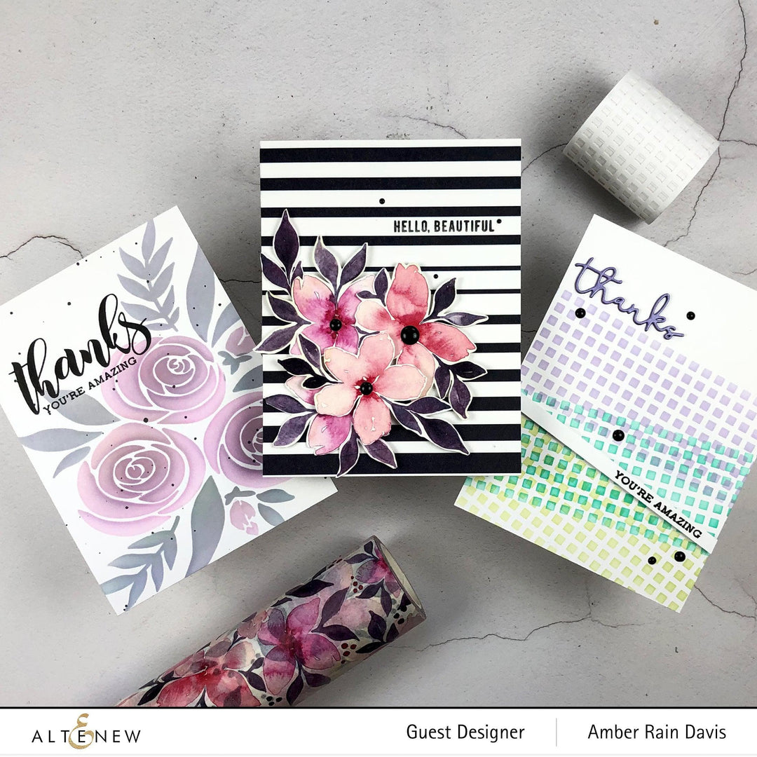 XF Tape Washi Tapes Graph Die Cut Tape