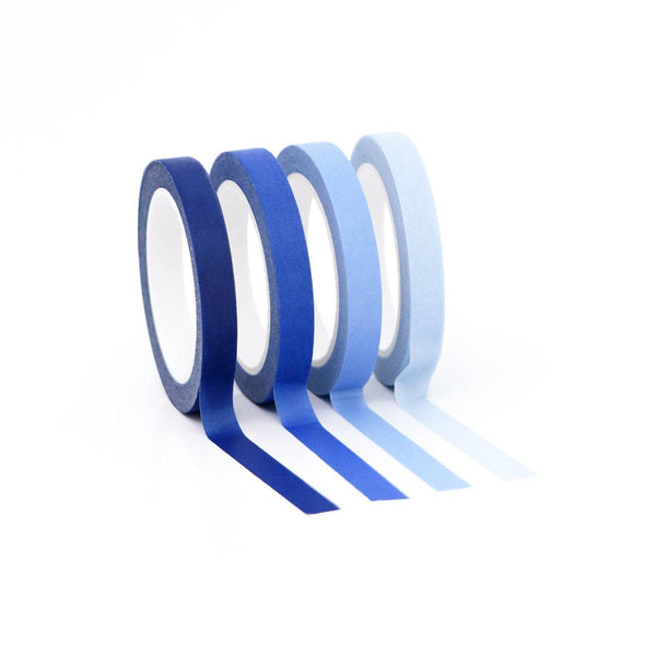 XF Tape Washi Tapes Lapis Lazuli Slim Washi Tape Set