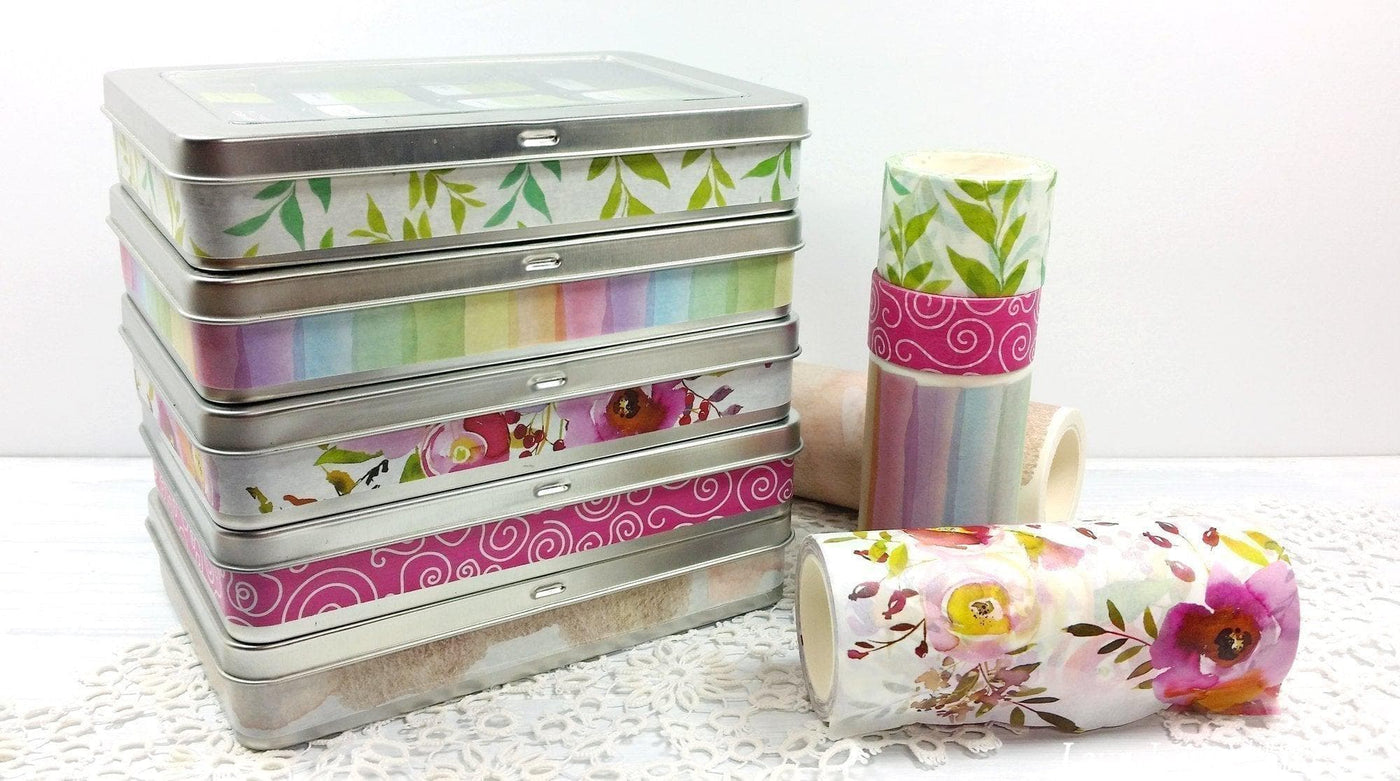 XF Tape Washi Tapes Painted Fantasy Wide Washi Tape