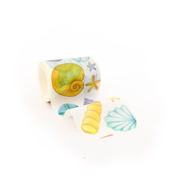 XF Tape Washi Tapes Painted Seashells Washi Tape