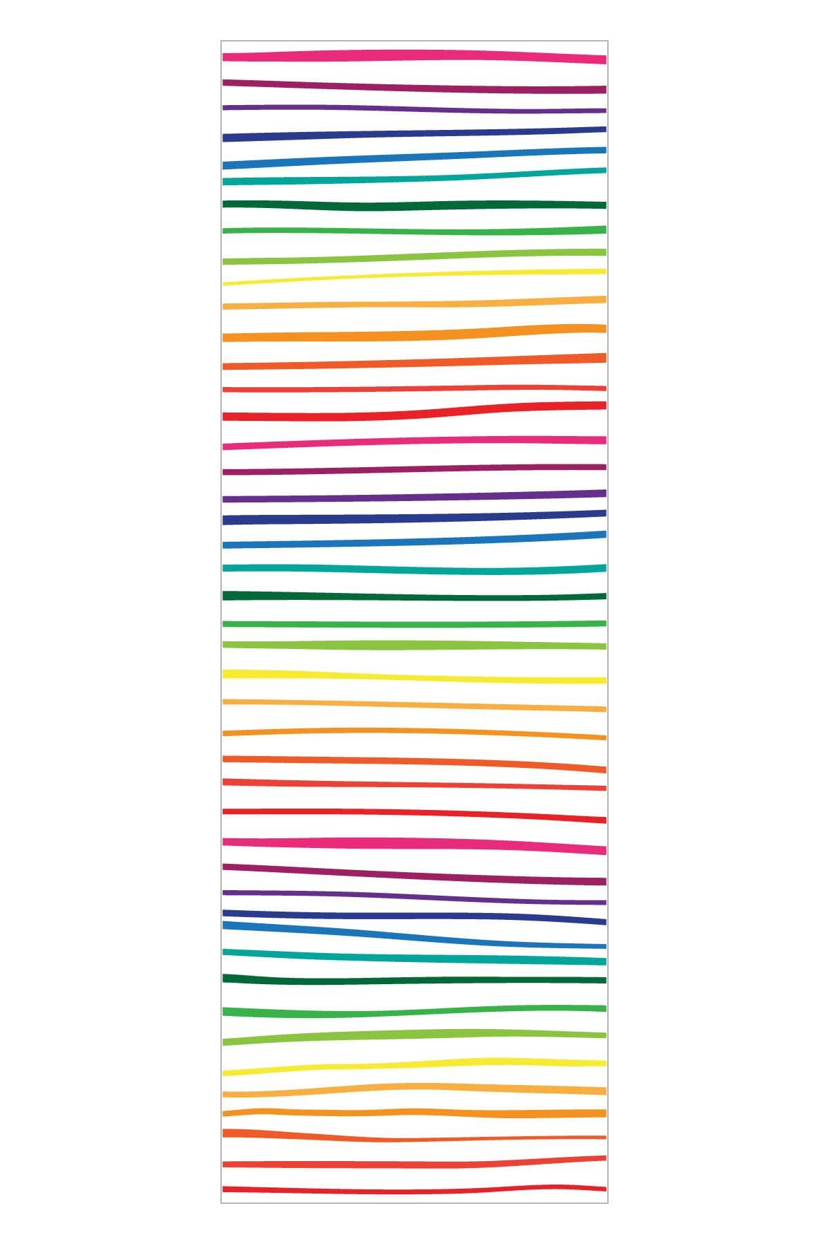 XF Tape Washi Tapes Rainbow Stripes Wide Washi Tape
