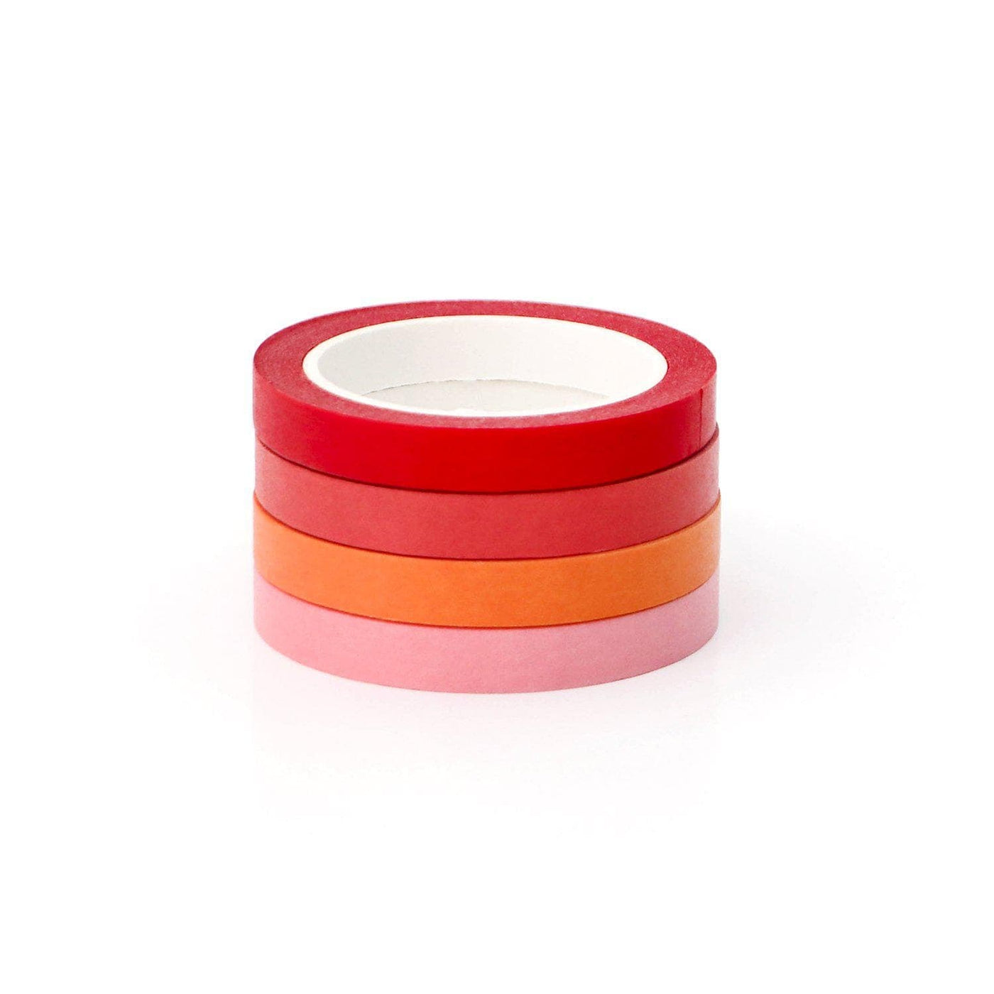 XF Tape Washi Tapes Red Sunset Slim Washi Tape Set