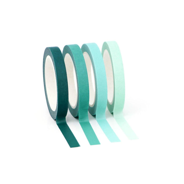 XF Tape Washi Tapes Sea Shore Slim Washi Tape Set