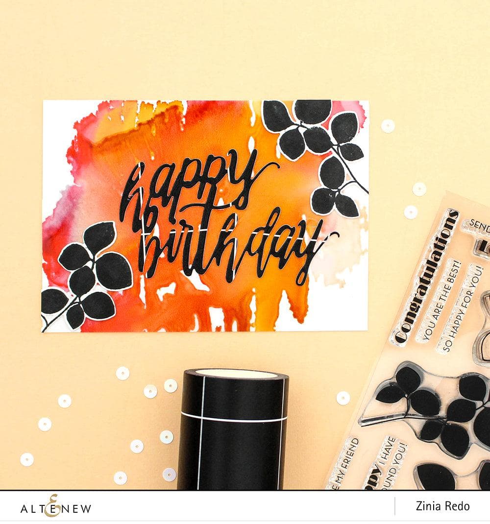 XF Tape Washi Tapes Tuxedo Wide Washi Tape