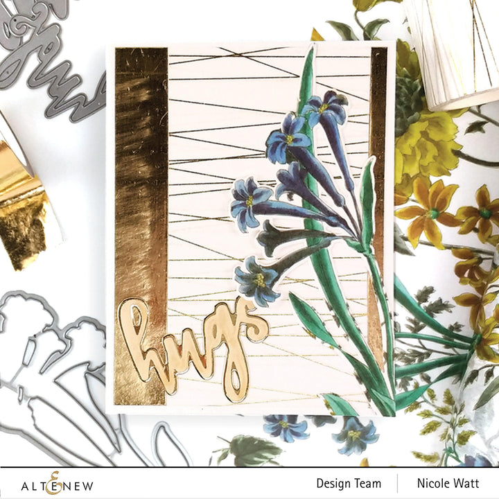 XF Tape Washi Tapes Wild Flora Wide Washi Tape