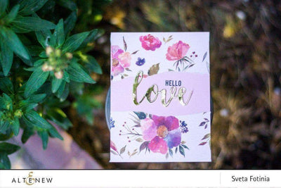 XF Tape Washi Tapes Floral Flurries Wide Washi Tape