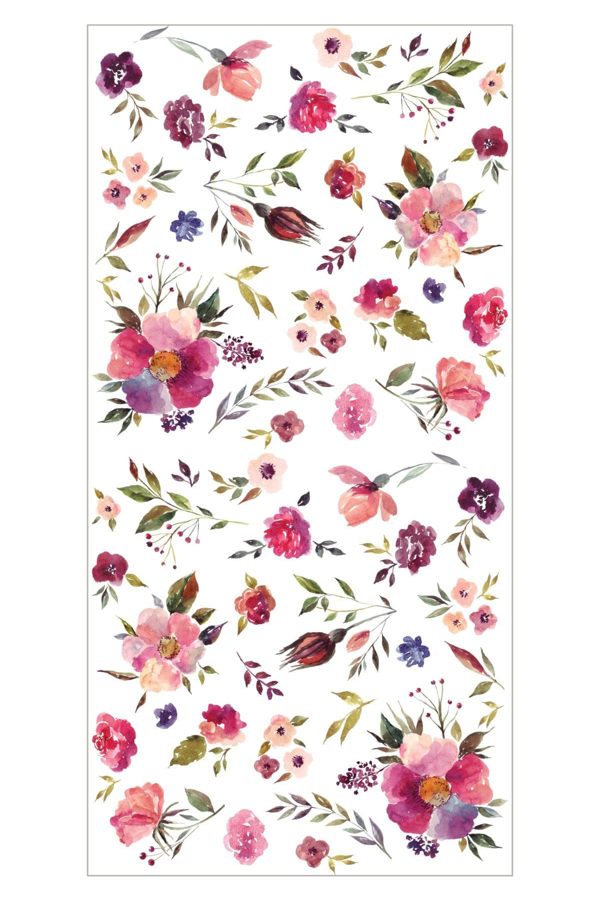 XF Tape Washi Tapes Floral Flurries Wide Washi Tape