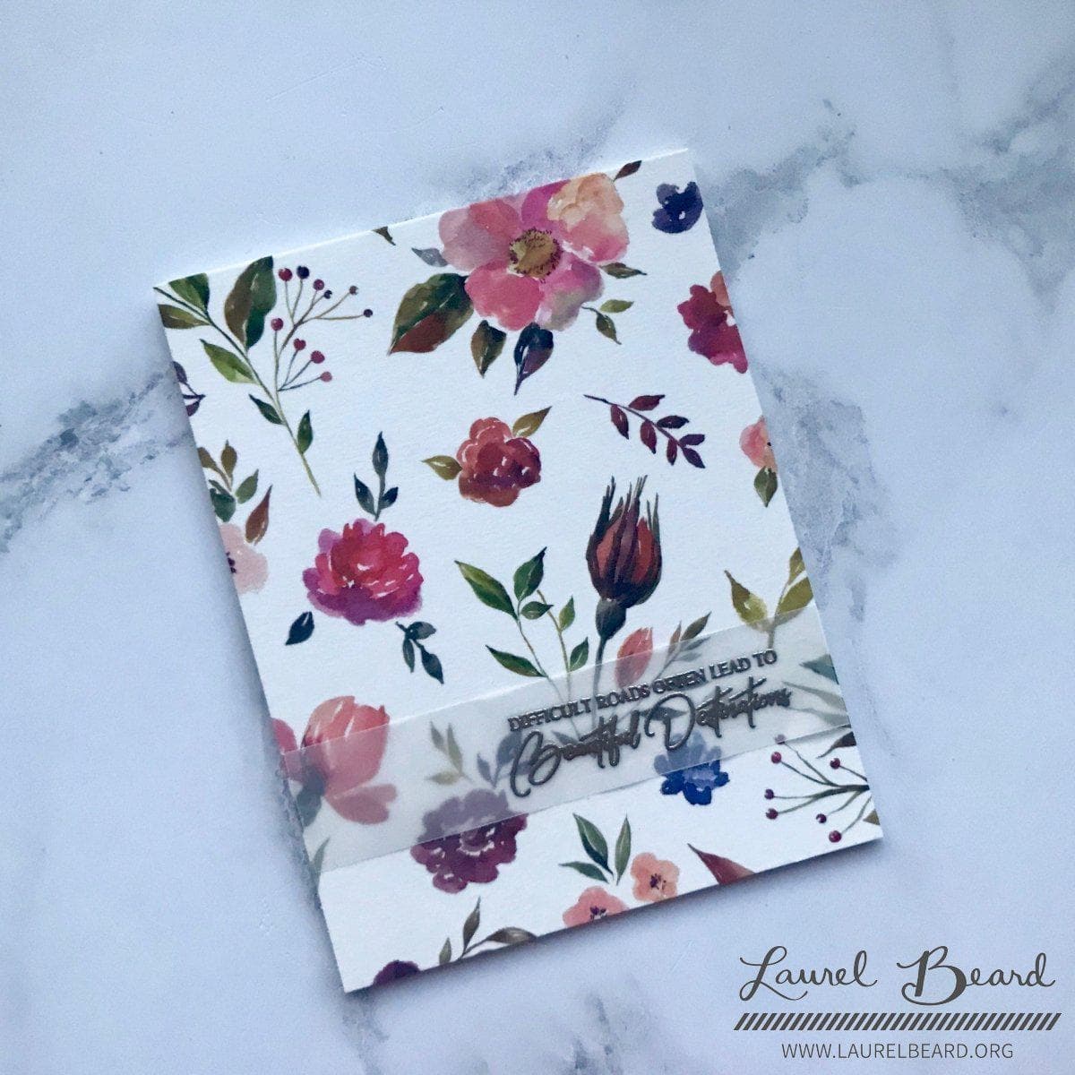 XF Tape Washi Tapes Floral Flurries Wide Washi Tape
