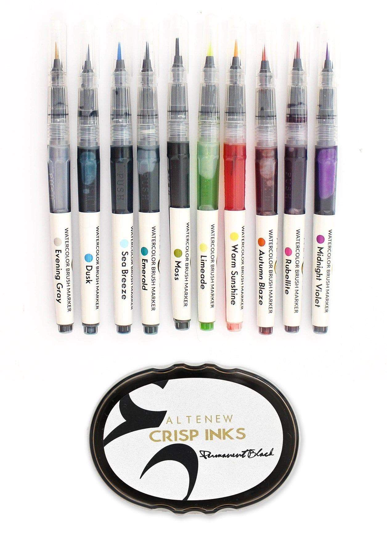 Altenew Water-based Marker Bundle Spring Watercolor Brush Marker Basics Bundle