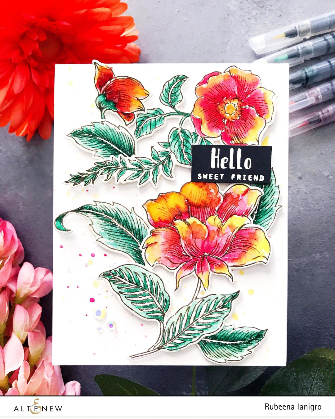 Altenew Water-based Marker Bundle Ultimate Watercolor Brush Markers Bundle