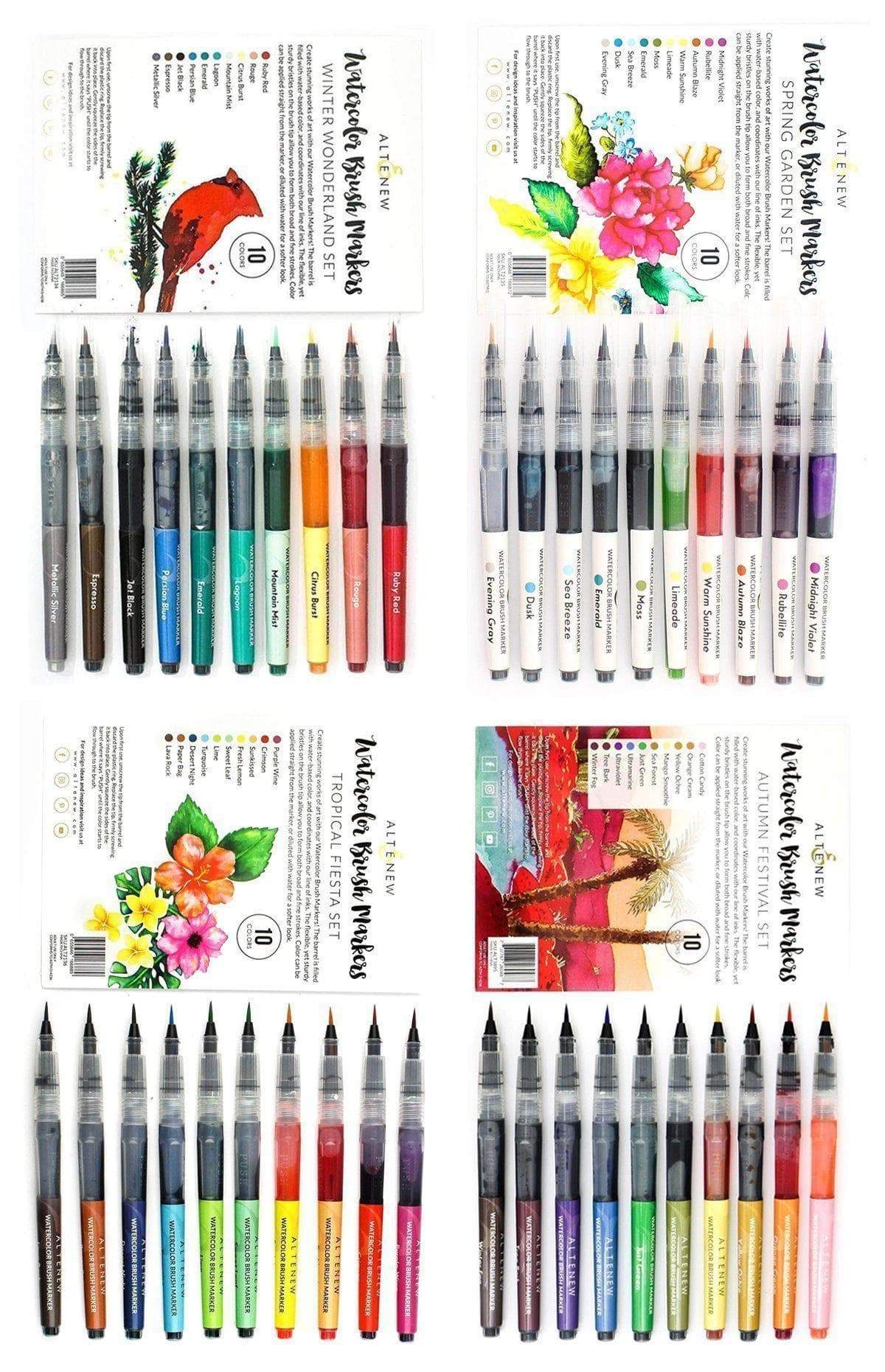 Ultimate Watercolor Brush Markers Bundle