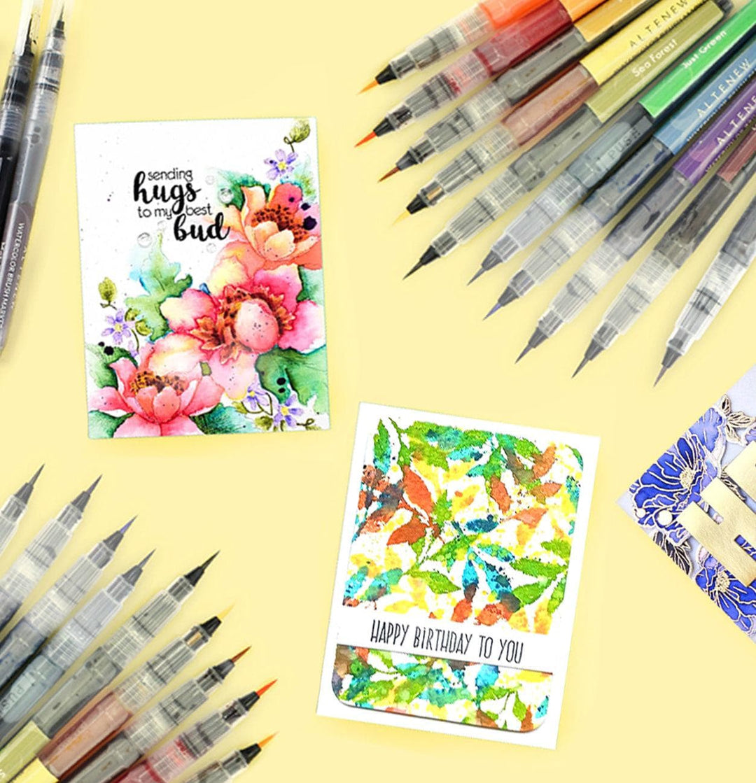 Altenew Water-based Marker Bundle Ultimate Watercolor Brush Markers Bundle