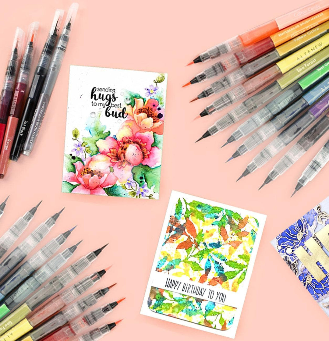 Ultimate Watercolor Brush Markers Bundle