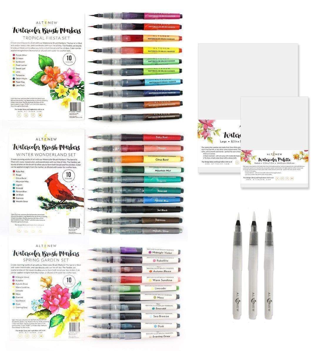 Ultimate Watercolor Brush Markers Bundle – Altenew