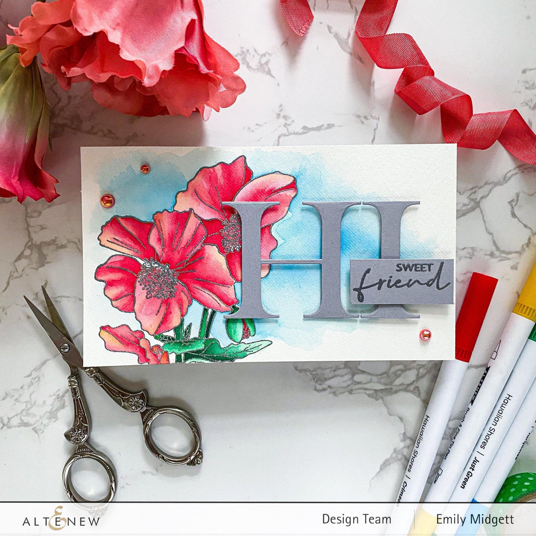 Be Creative Arts Crafts Water-based Markers Hawaiian Shores Brush & Fine Tip Pens (Water-Based)