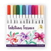 Be Creative Arts Crafts Water-based Markers Tahitian Terrace Brush & Fine Tip Pens