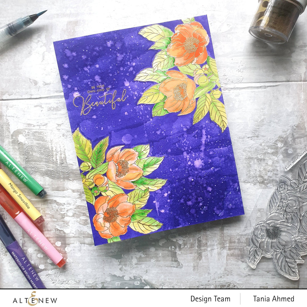 Be Creative Arts Crafts Water-based Markers Watercolor Brush Markers - Autumn Festival Set