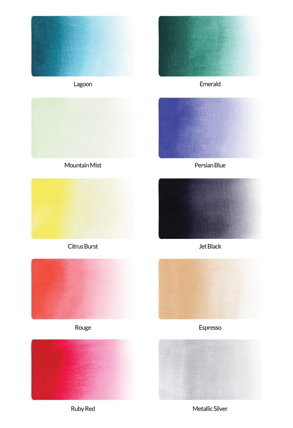 Watercolor Brush Markers - Winter Wonderland Set | Altenew