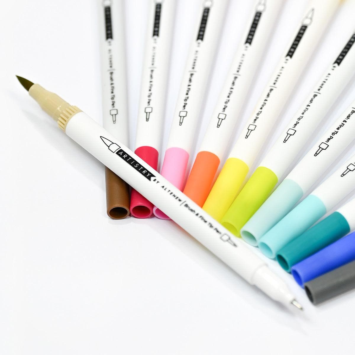 Be Creative Arts Crafts Water-based Markers Zanzibar Dual Tip Pens (Water-based)