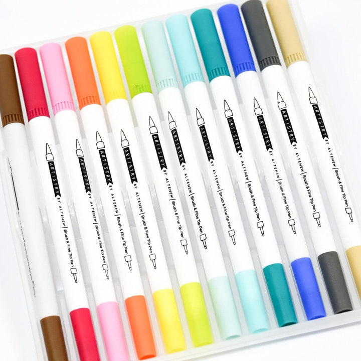 Be Creative Arts Crafts Water-based Markers Zanzibar Dual Tip Pens (Water-based)