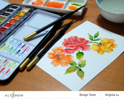 Be Creative Arts Crafts Watercolor Artists' Watercolor 24 Pan Set