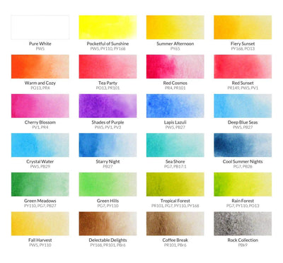 Artists' Watercolor 24 Pan Set