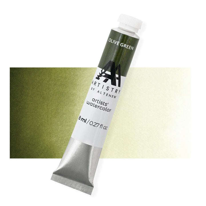 Artists' Watercolor Tube - Olive Green