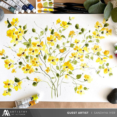 Artists' Watercolor Tube - Permanent Yellow Deep - (PY.65)