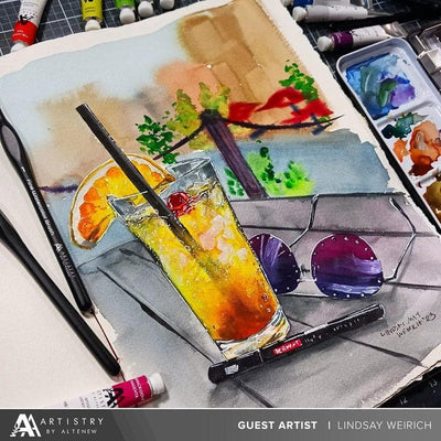 Artists' Watercolor Tube - Quinacridone Violet