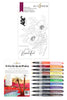 Altenew Watercolor Bundle Autumn Festival Watercolor Brush Markers & Stamp Bundle